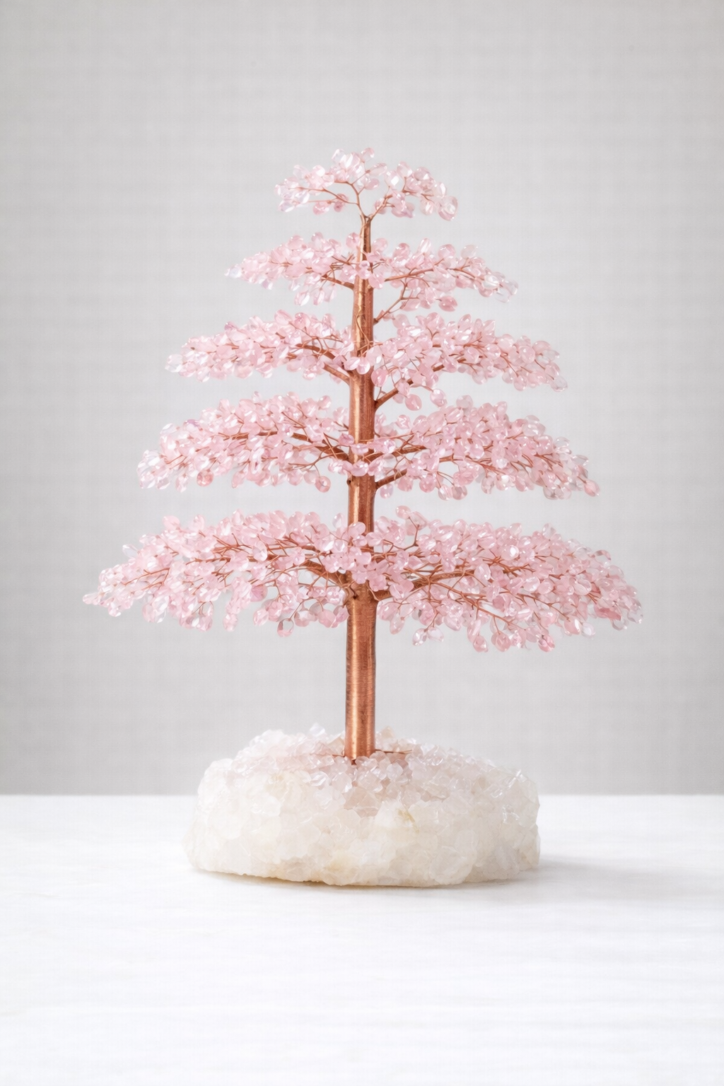 Rose Quartz Tree of Life
