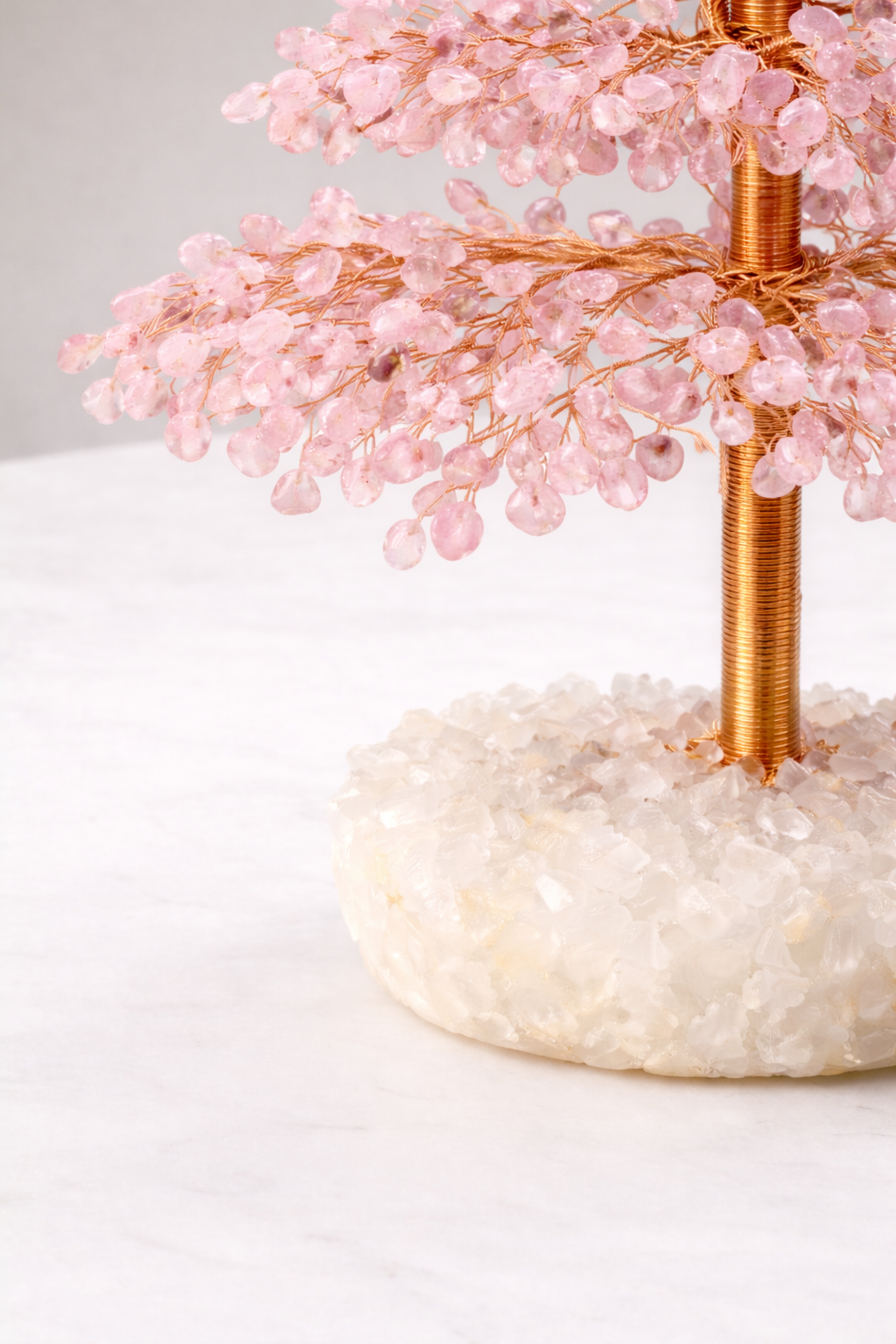Rose Quartz Tree of Life